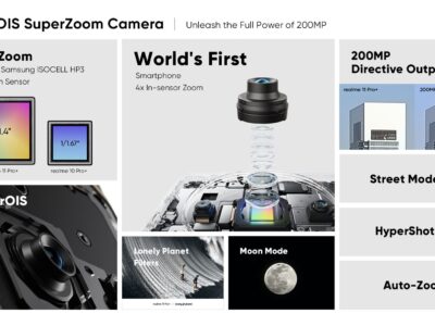 Flagship kamera Realme tahun 2023 dilengkapi dengan kamera utama 200MP dan OIS. 23
