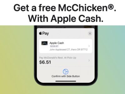 "Apple Pay Berikan Promo Gratis McChicken dari McDonald's untuk Pengguna" 11