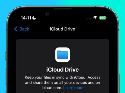 Menonaktifkan iCloud Drive di iOS 17 Tidak Lagi Mematikan Sinkronisasi CloudKit Aplikasi Pihak Ketiga 9