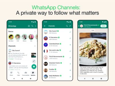 WhatsApp Tambahkan Kanal Mirip Telegram untuk Siaran Satu Arah 9