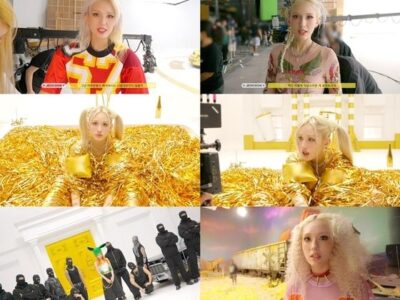 Jeon Somi Rilis Klip Pembuatan MV 'Gold Gold Gold' yang Menarik Perhatian 9
